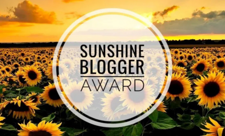 The Sunshine Blogger Award